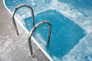 freezing pool
