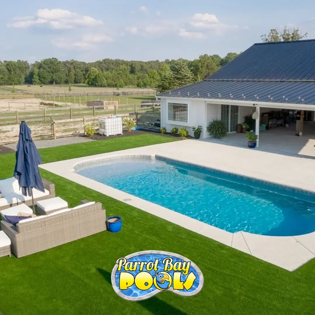 inground pool installation in Cary