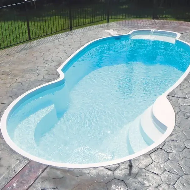 building a pool when the weather is mild