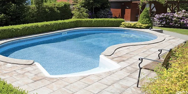 Picture of a pool for the article about the average small inground pool cost in North Carolina