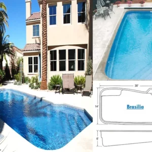 Brasilia Fiberglass Pool
