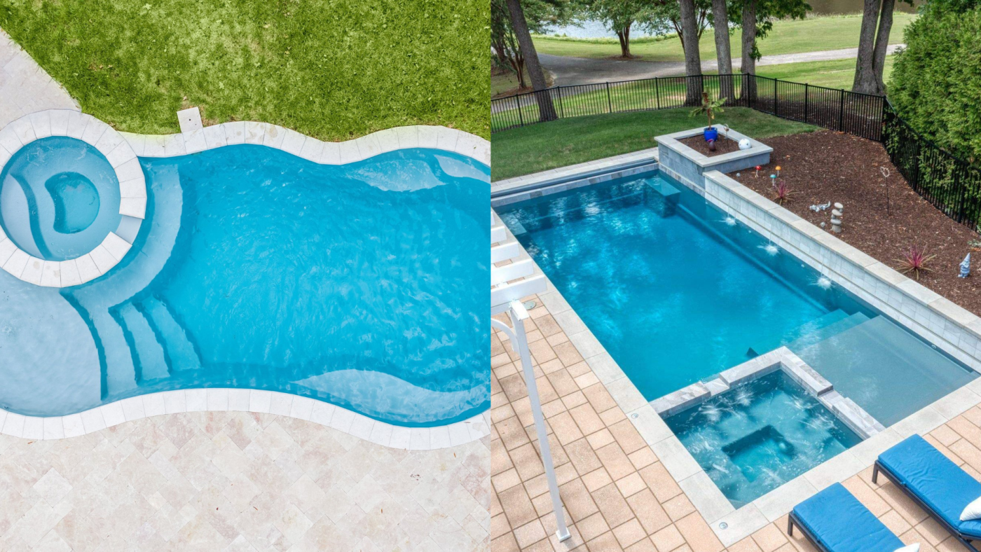 Pool Modesl Fiberglass Pool with Built-In Spa: 4 Models to Know Before You Buy ...